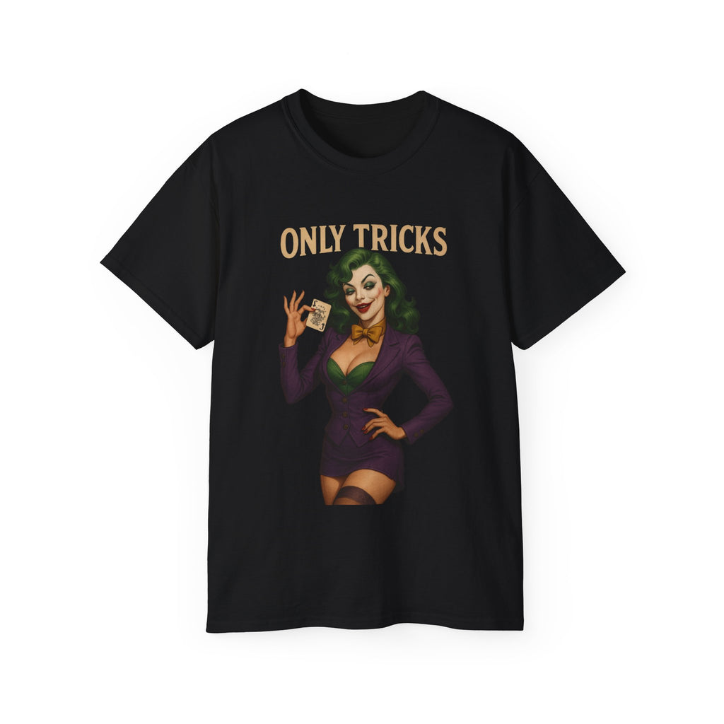 Only Tricks Sexy Joker Card Trick -GILDAN 2000 Unisex Cotton T-Shirt