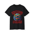 The World's A Vampire, Vampire Planet Earth Shirt -GILDAN 2000 Unisex Cotton T-Shirt